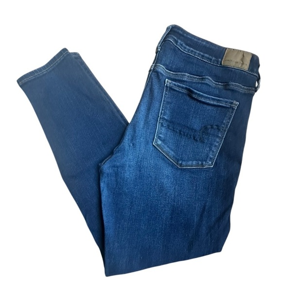 American Eagle Jegging in Medium Blue Wash Size 12P - Picture 16 of 16